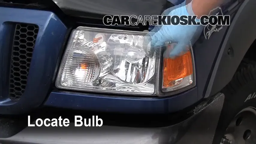 2007 Ford Ranger FX4 4.0L V6 (4 Door) Lights Turn Signal - Front (replace bulb)